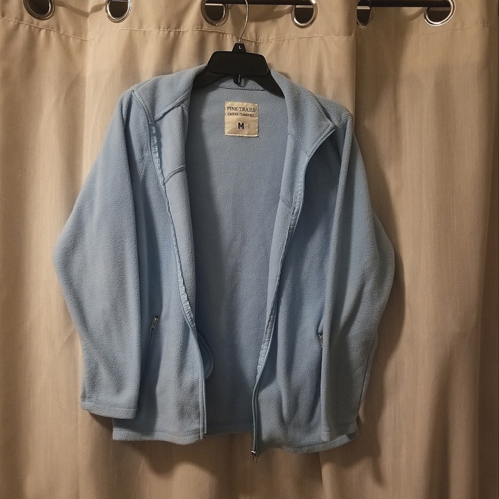 Baby Blue Pine Trails Casual Comfort Jacket